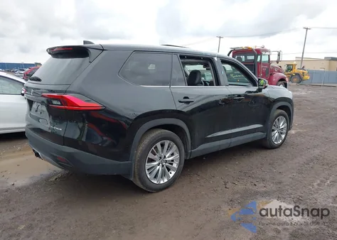 2024 Toyota Grand Highlander Platinum z USA, uszkodzony, nr VIN 5TDAAAB53RS046156